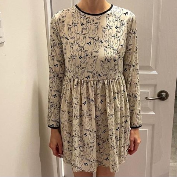 Long sleeved owl dress - Picture 2 of 3